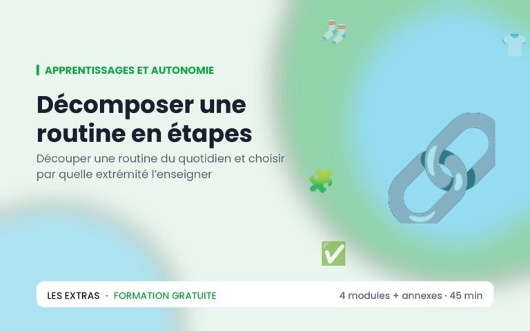 Décomposer une routine en étapes